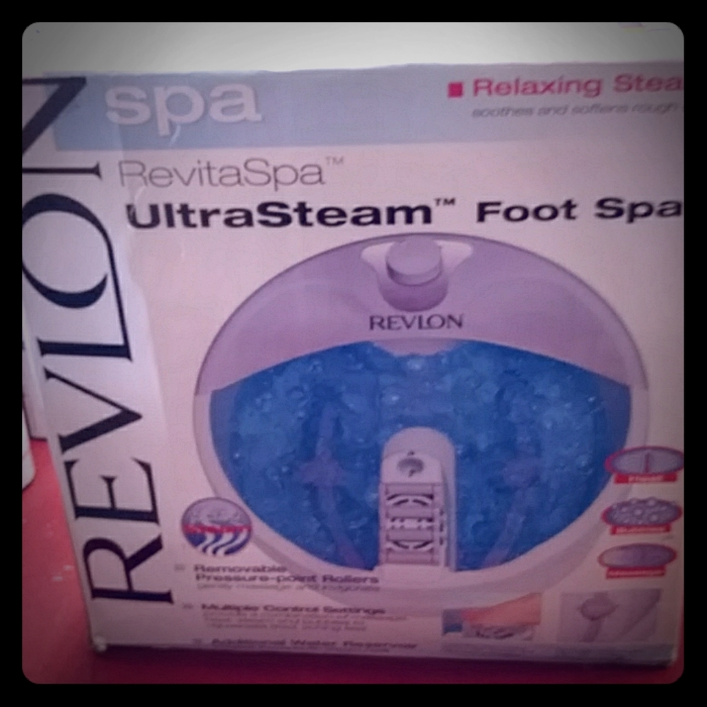 REVLON ULTRA STEAM FOOT SPA REVITASPA